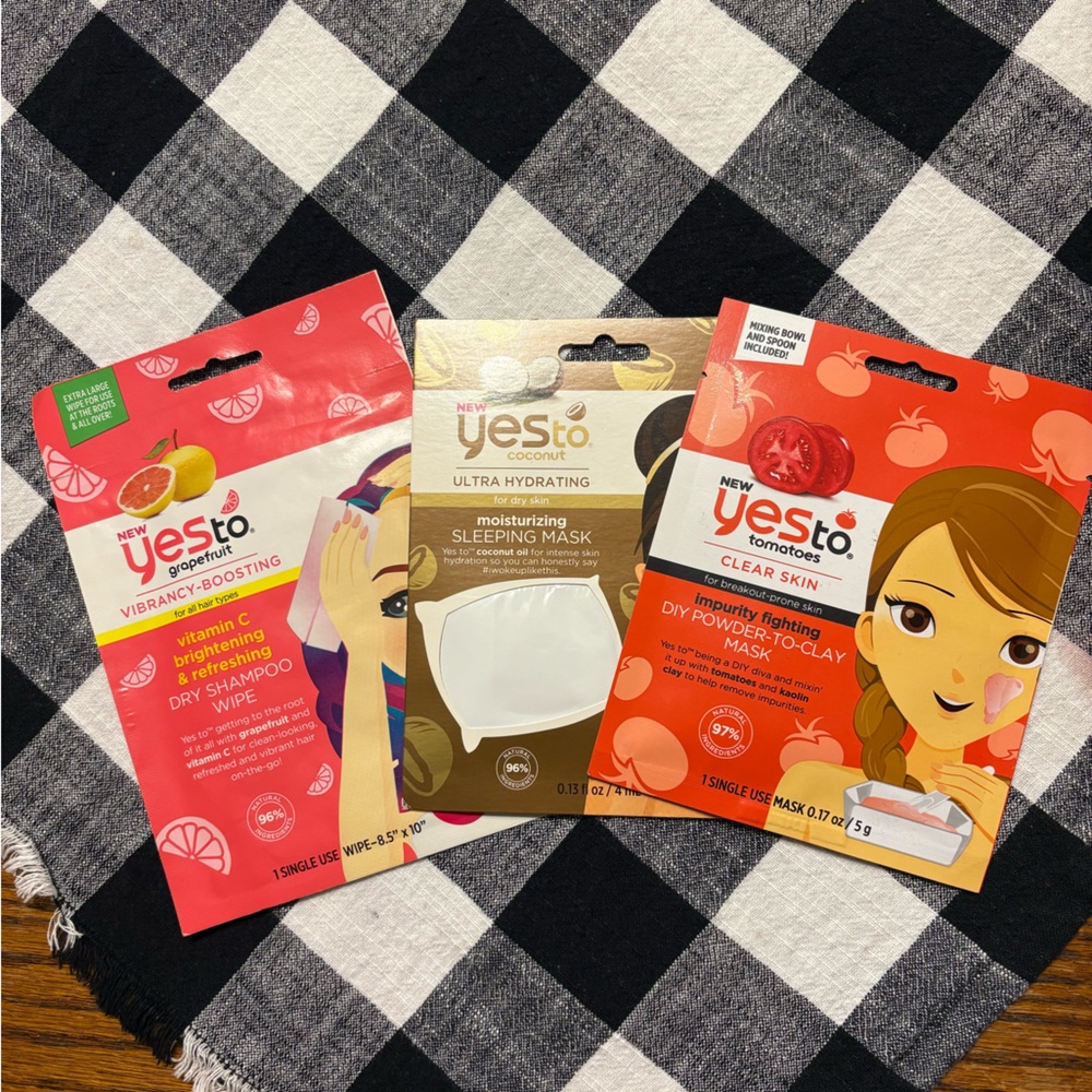 Yes To Mask Trio Bundle